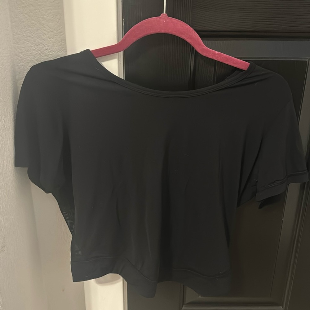 Cropped Glyder workout tee
